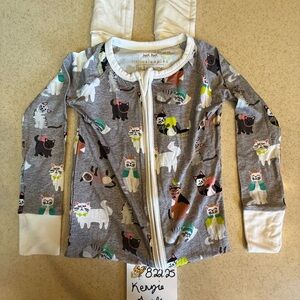 Little Sleepies Cozy Cats 18-24 Zippy NWOT